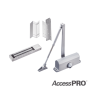 Kit para control de acceso incluye Chapa magnética de 600 lbs.