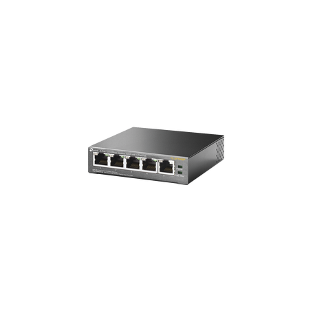 Switch PoE no Administrable de escritorio 5 puertos.
