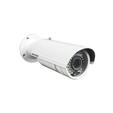 Cámara IP Tipo Bala 2 Megapixeles Varifocal de 2.7 a 9mm con IR Día/Noche Real ICR. Con 1 entrada.