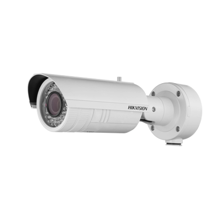 Cámara IP Tipo Bala 3 Megapixeles, Varifocal de 2.7 a 9mm con IR Día/Noche Real ICR.