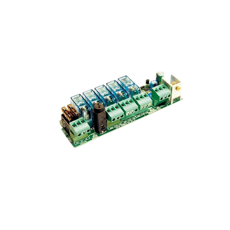 Tarjeta para conexión de 2 baterías de respaldo 12 V – 1.2 Ah.