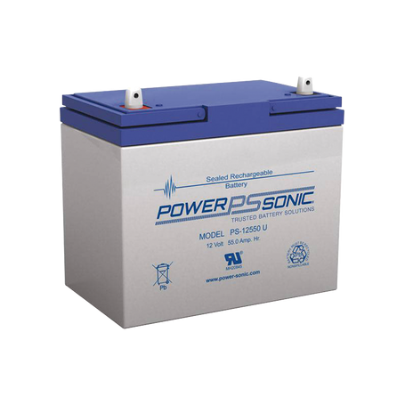 Batería de Respaldo UL de 12V 55AH.