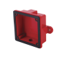 Caja Cuadrada 4" X 4" Para Instalaciones de Equipo Detector de Incendios
