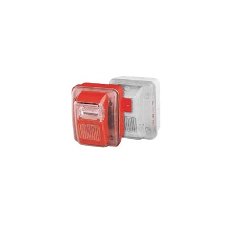 Cubierta para instalar sirenas estrobo en exterior