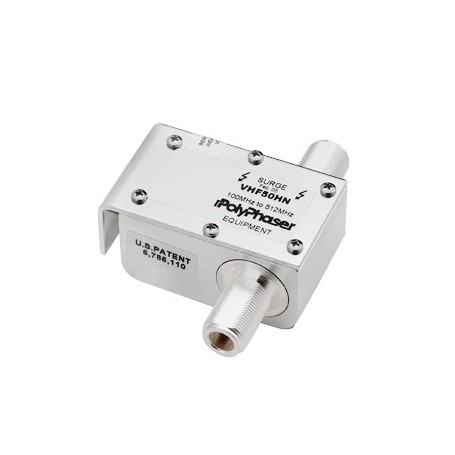 Protector RF Coaxial de Banda Ancha 100 a 512 MHz