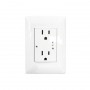 Contacto Inteligente de Pared Doble 120/220V