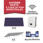 Kit Solar para Interconexión de 3 KW de potencia