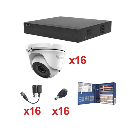 KIT TurboHD 720P Incluye DVR 16 Canales