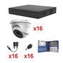 KIT TurboHD 720P Incluye DVR 16 Canales