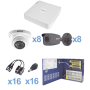 KIT TurboHD 720p DVR 16 Canales