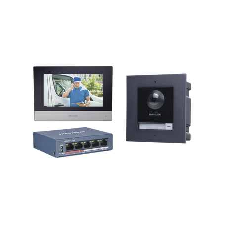 KIT de Videoportero IP con Llamada a App de Smartphone