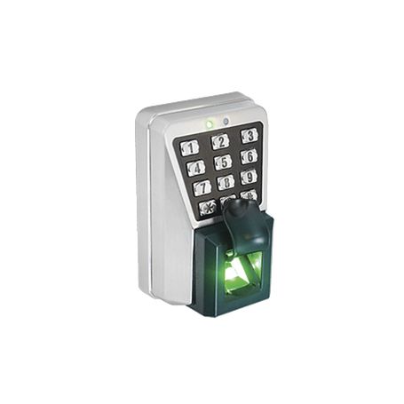 Lector IP de Huella y Proximidad con Teclado Anti vandálico para Exterior