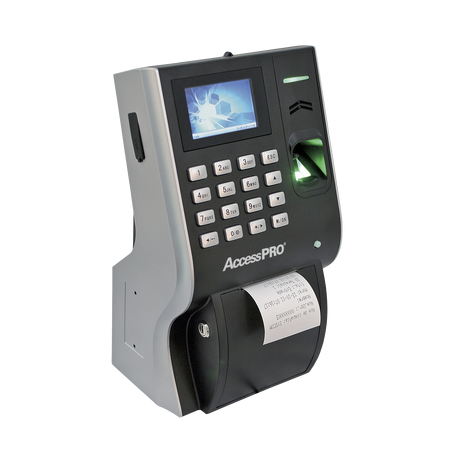 Reloj checador con impresora integrada ideal para comedores