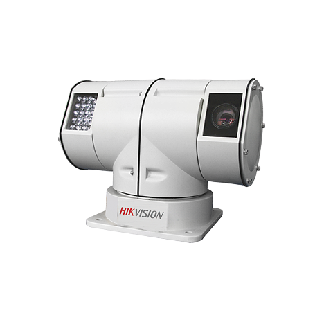 Cámara Tipo Punta de Poste, Infrarroja Día/Noche Real ICR PTZ 36X, IR 80mts.